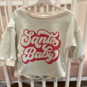 Santa Baby Bubble Romper